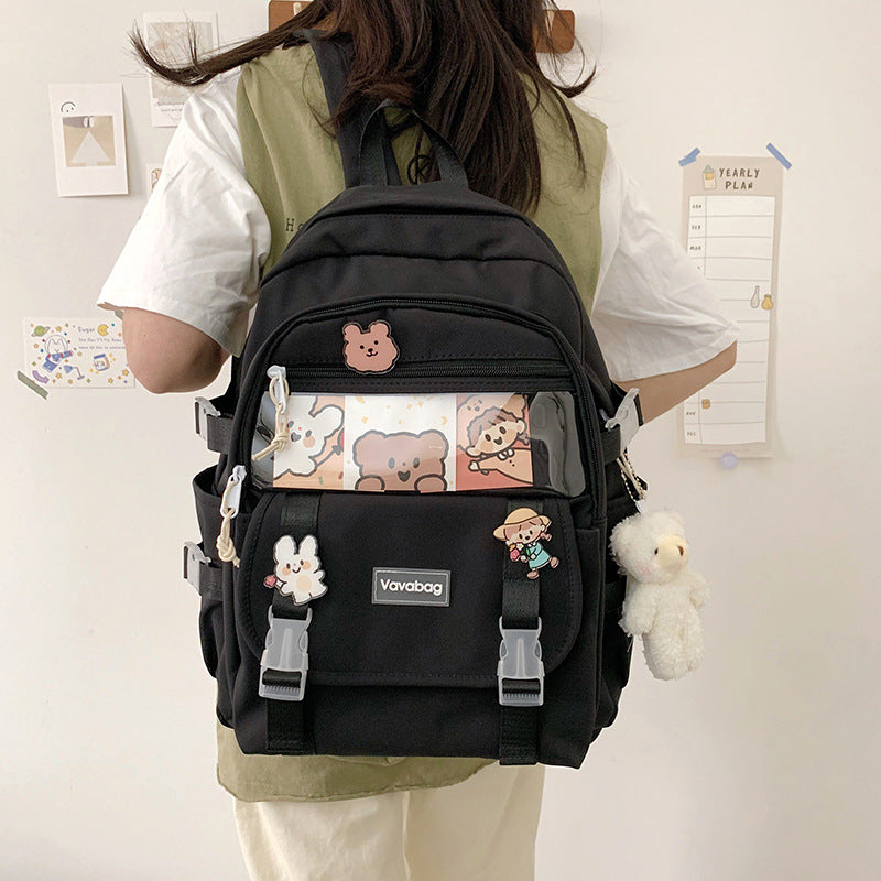 Cute BearLarge-capacity Backpack