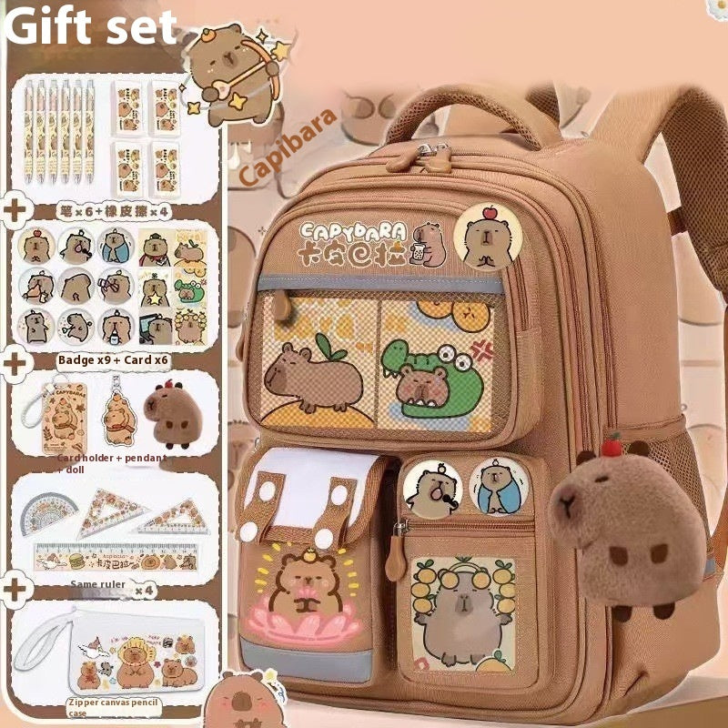 Elementary School Cartoon Backpack