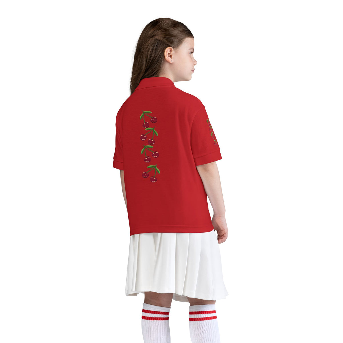 Youth Cherry Polo Shirt