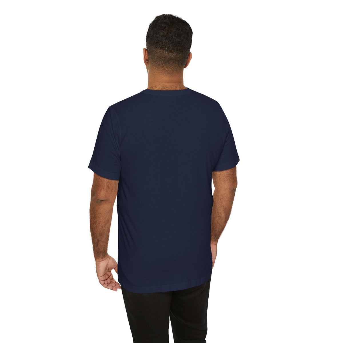 Geometric Orange Retro Strokes T‑Shirt