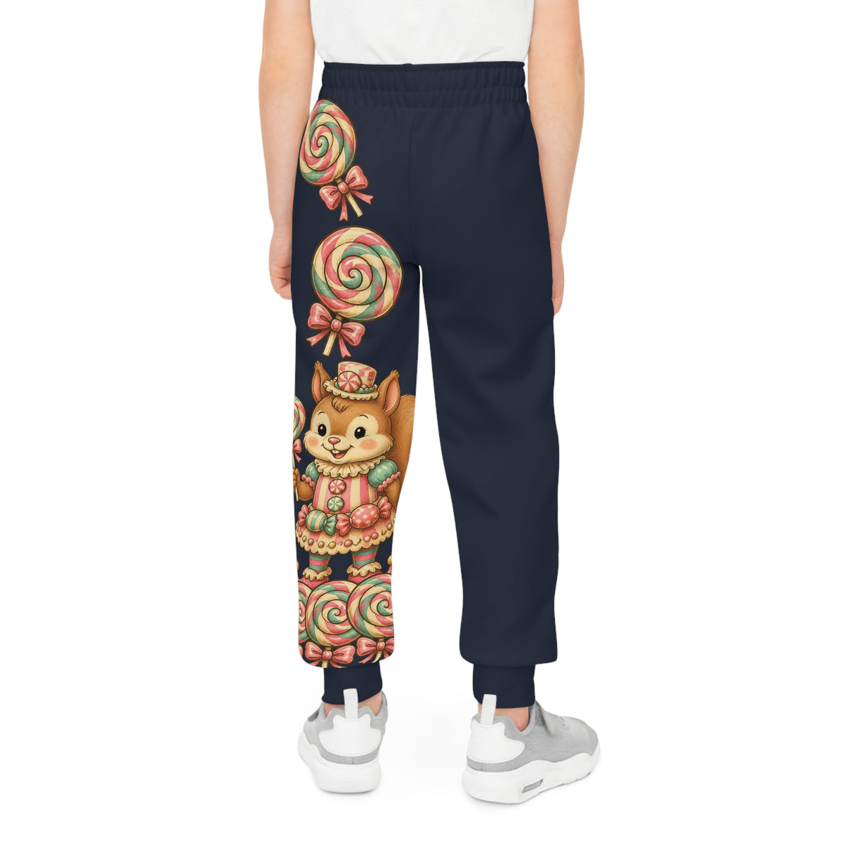Navy LolliSquirl Youth Joggers