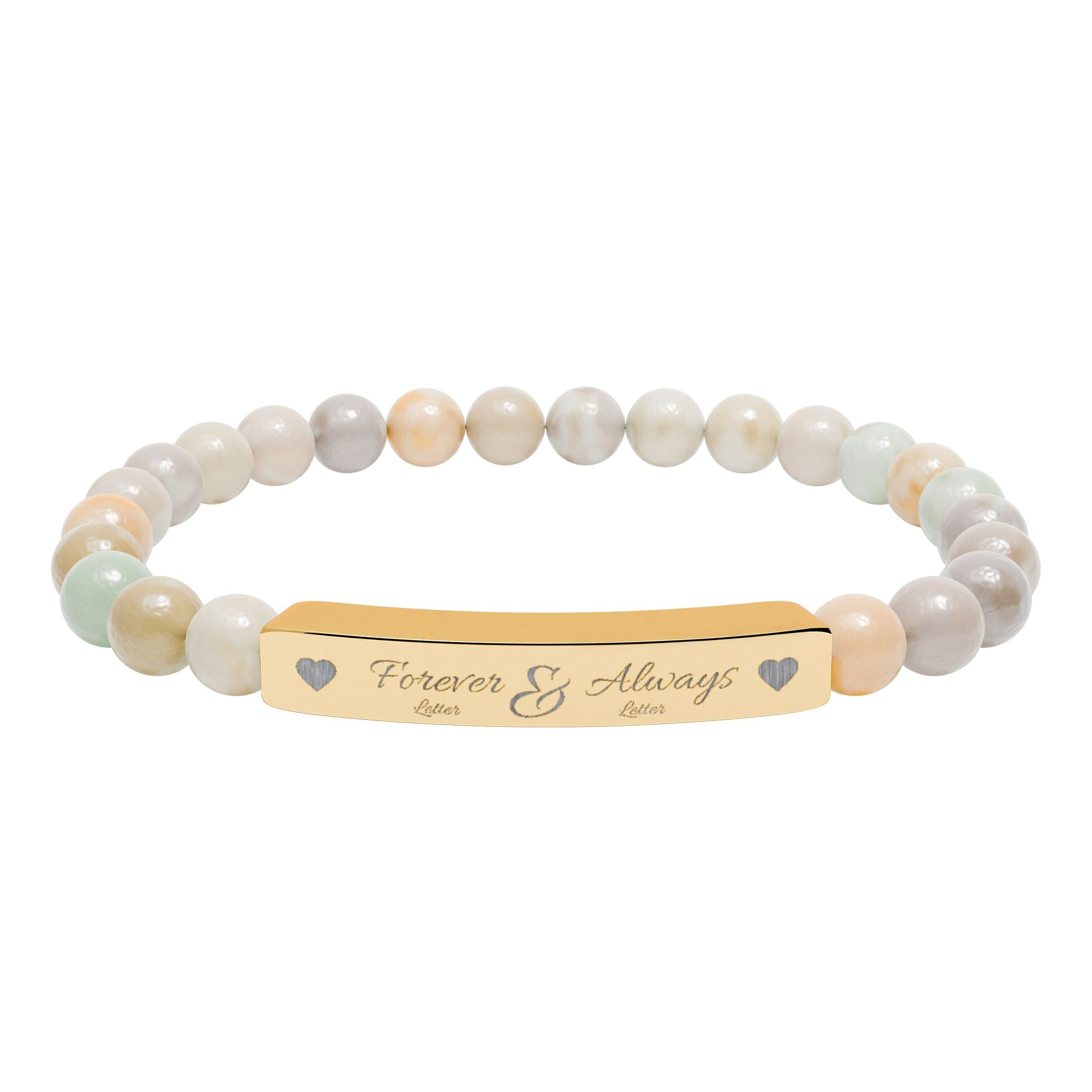 Customize Elegant Beaded Bracelet