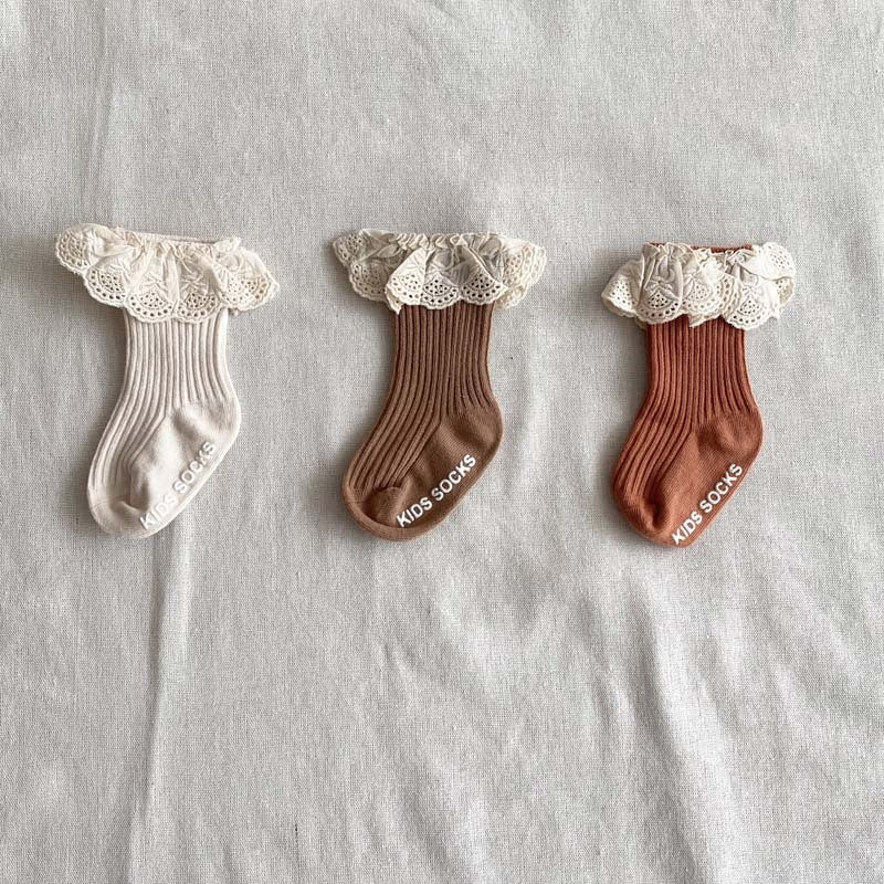 Ins Style Children's Pit Strip Lace Lace Socks