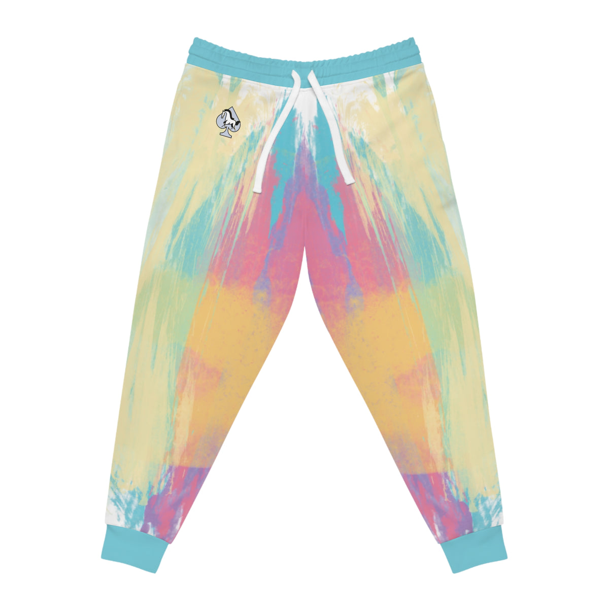 Watercolor Pattern Athletic Pants