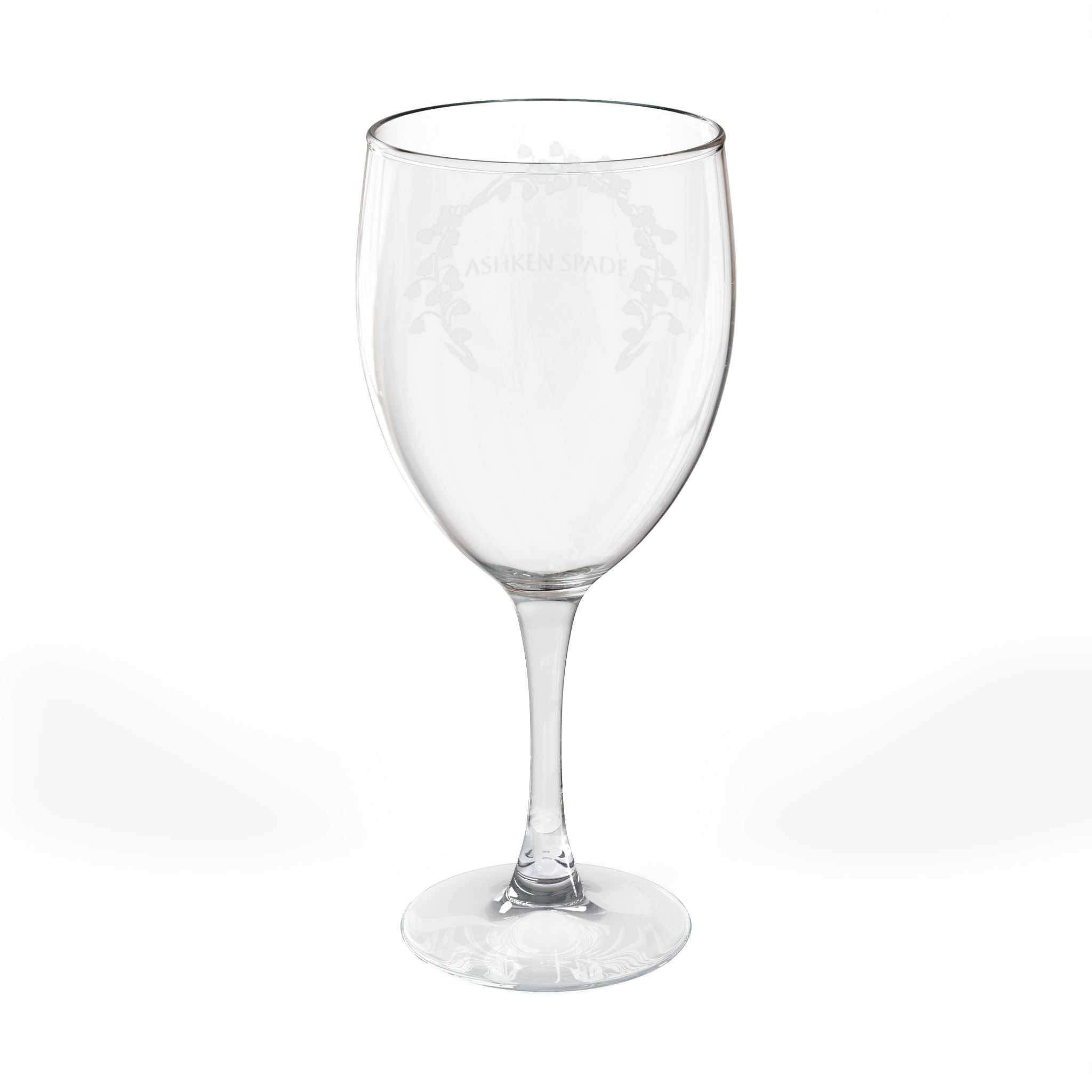Blossom Engraved Glass  10.5oz Glass