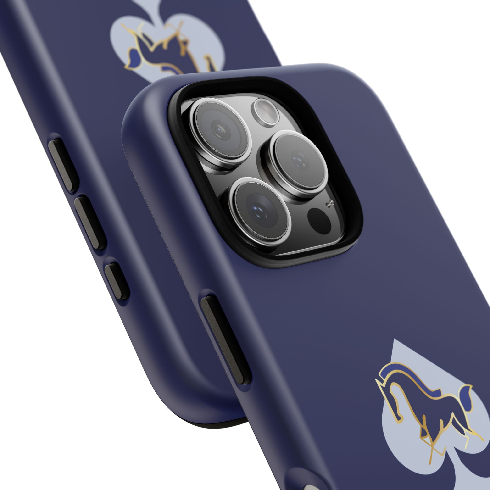 Navy Blue Ashken Spade Logo Phone Case