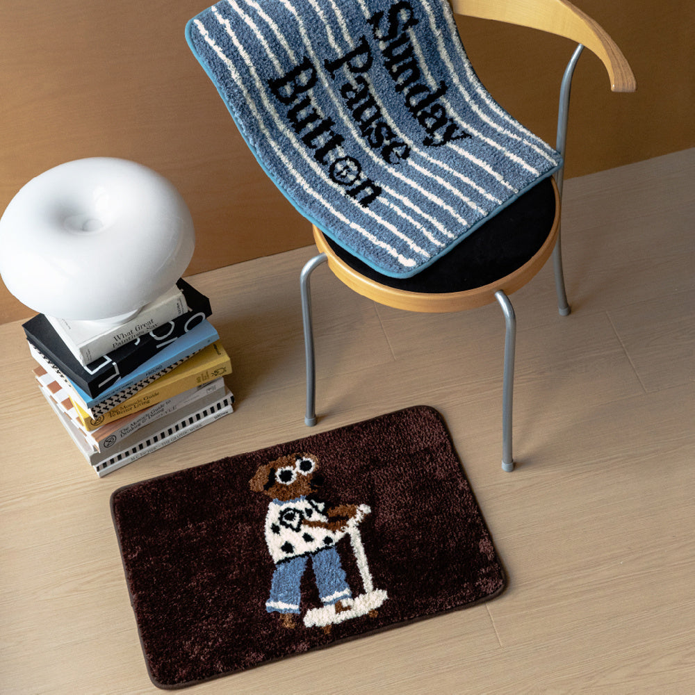 Tufted Living Room Floor Mat