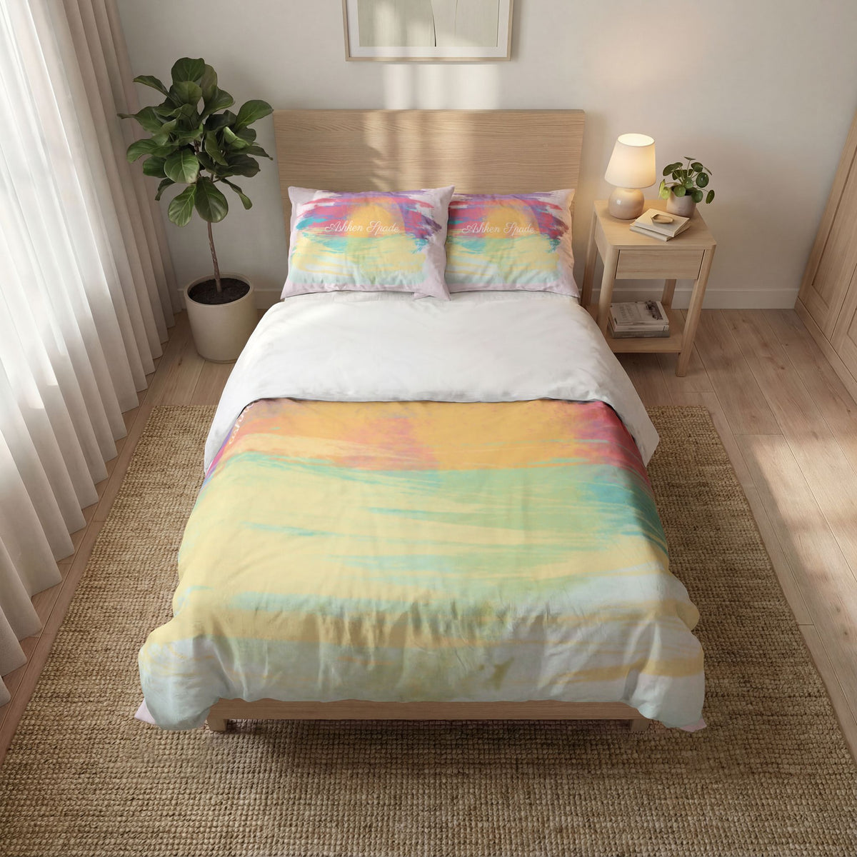 Pastel Color Quilt Cover Se