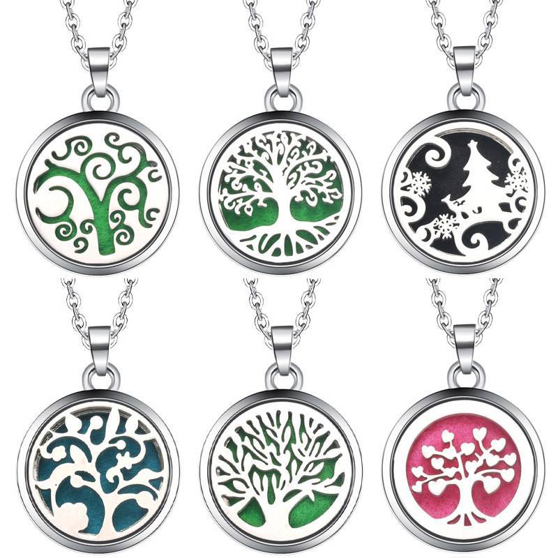 Stainless Steel Hollow Tree Of Life Pendant