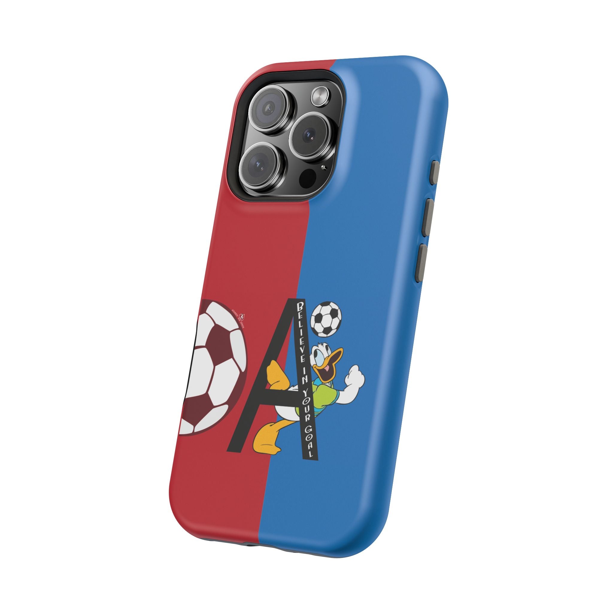 Soccer Initial A Magnetic Impact-Resistant Phone Case