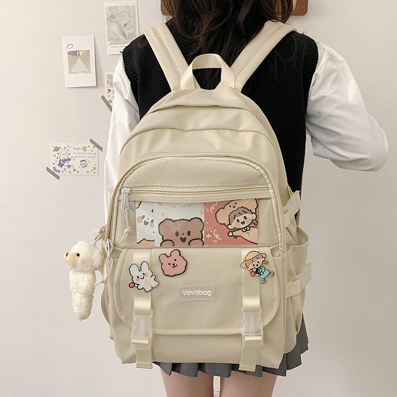 Cute BearLarge-capacity Backpack