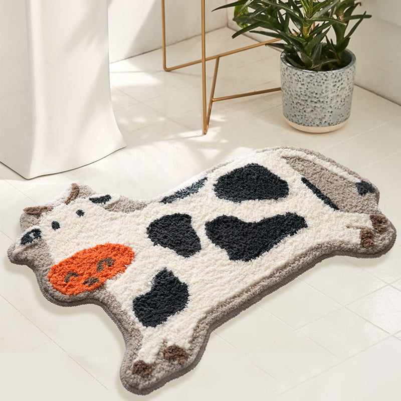 Cute Cow Floor Mat Bathroom Non-slip