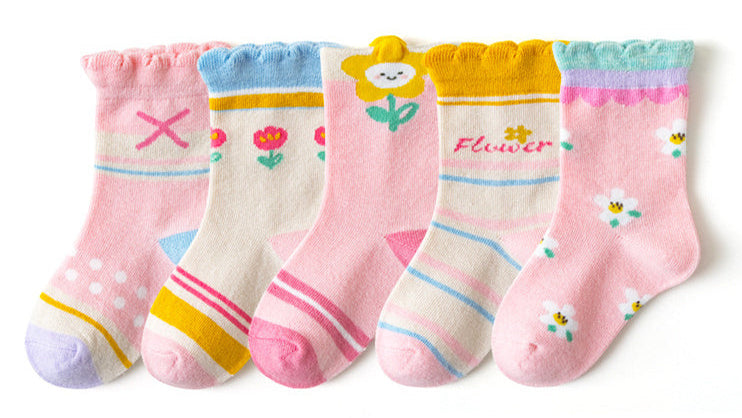 Boys And Girls Cute Cartoon Socks