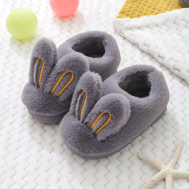 Cute Rabbit Baby Autumn And Winter Warm Shoes