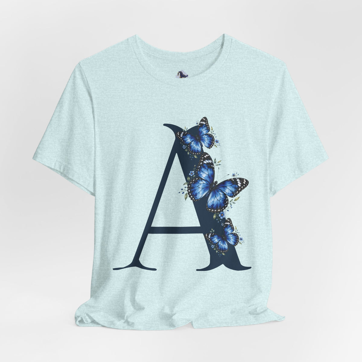 Butterfly Initial A T-Shirt