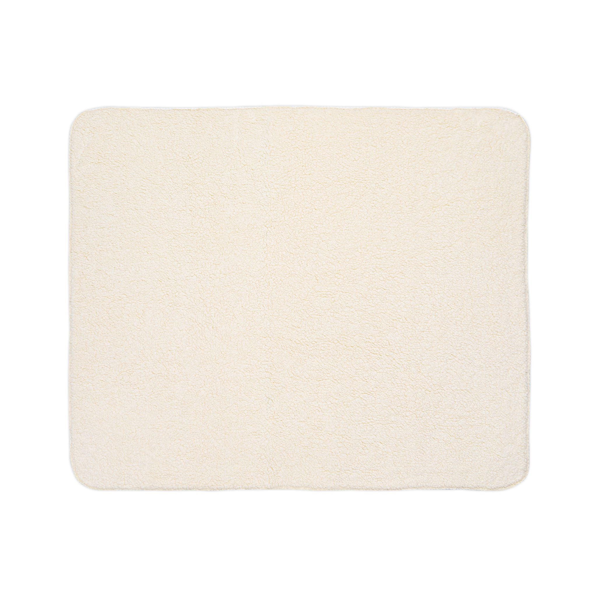 Lemon Blossom Fleece Sherpa Blanket