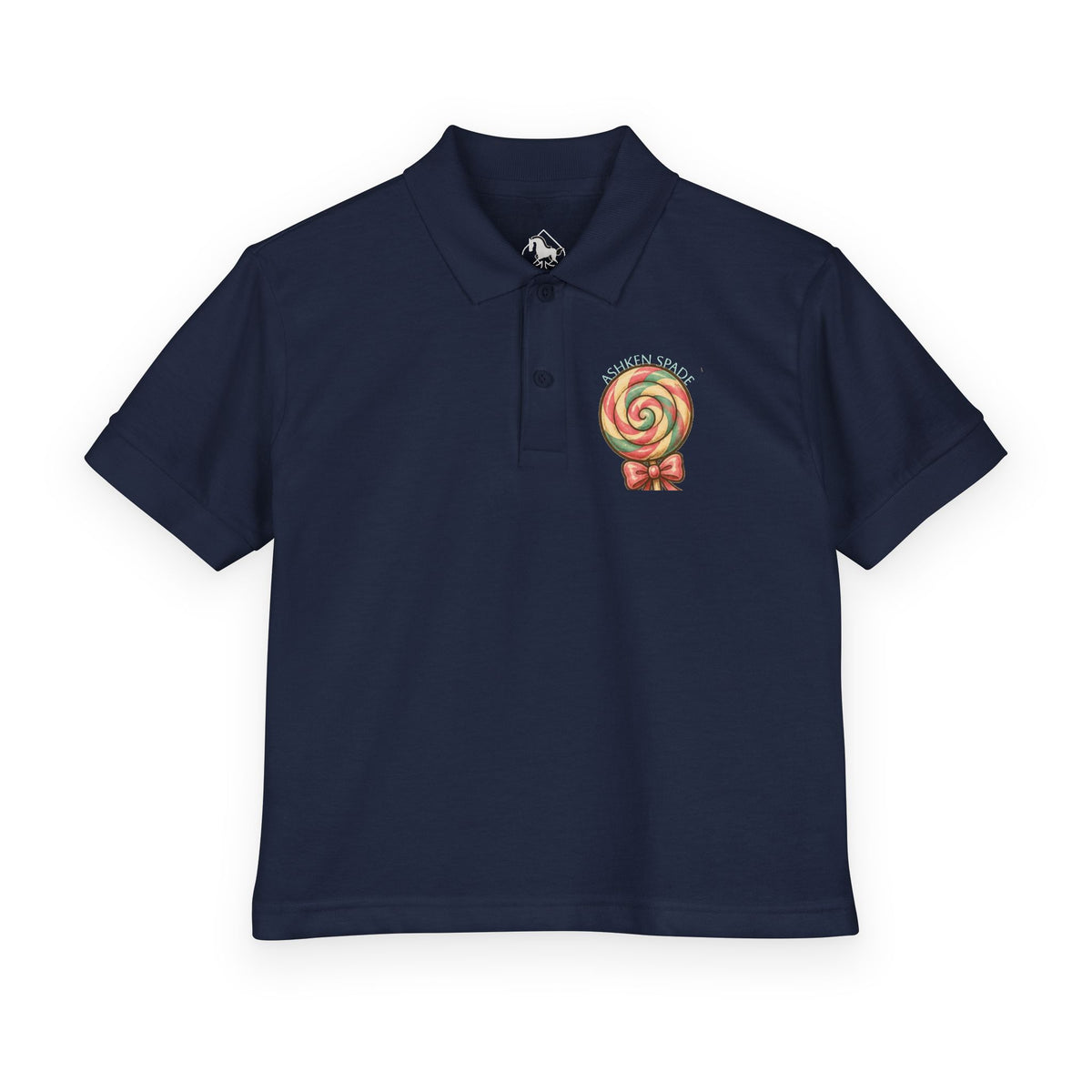 Kids Polo — Cute LolliSquirrel & BunBon with Custom Name
