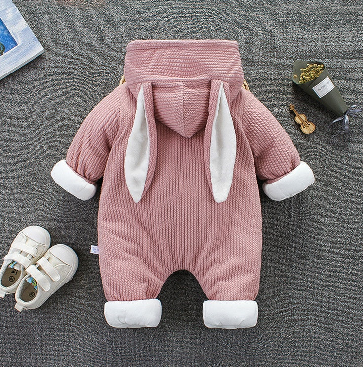 Pink rabbit Winter Jumpsuit