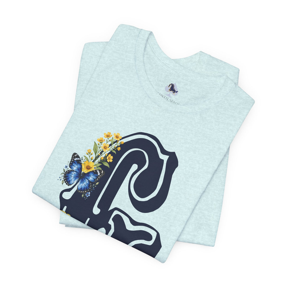 Floral Letter G Monogram T-Shirt