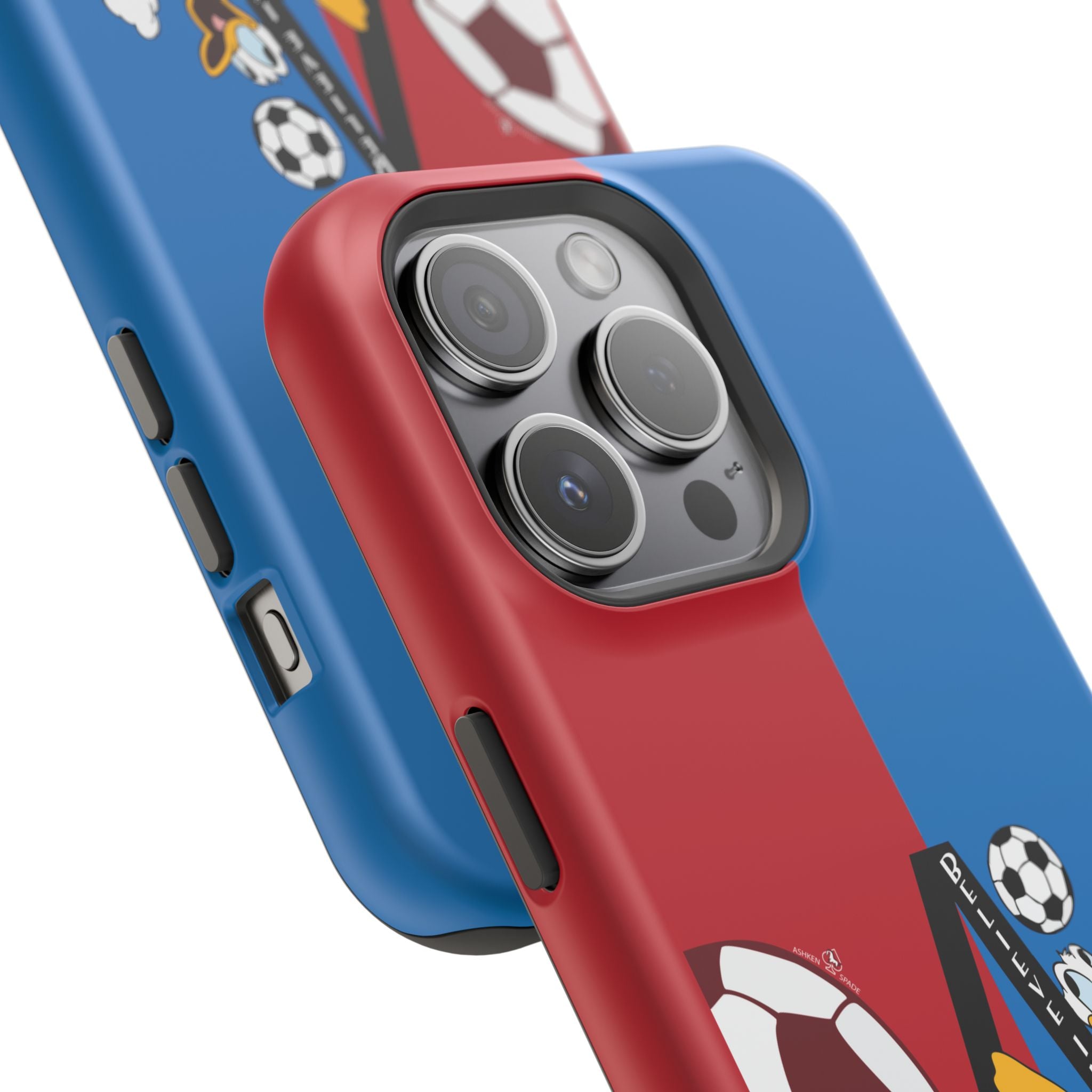 Soccer Initial A Magnetic Impact-Resistant Phone Case
