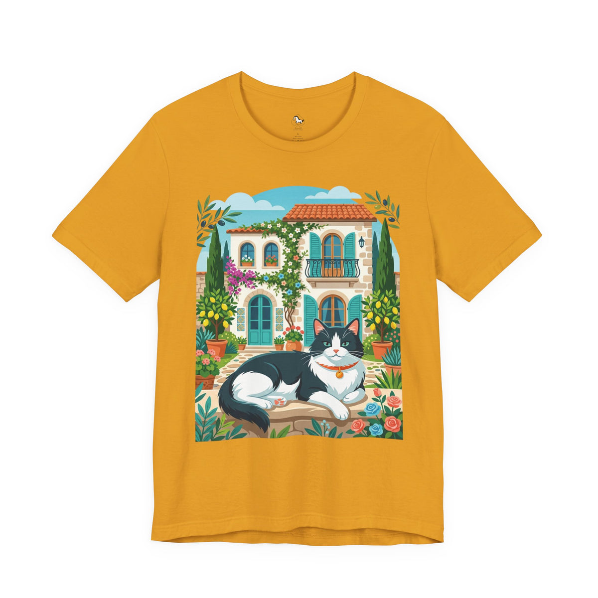 Cat Courtyard T‑Shirt