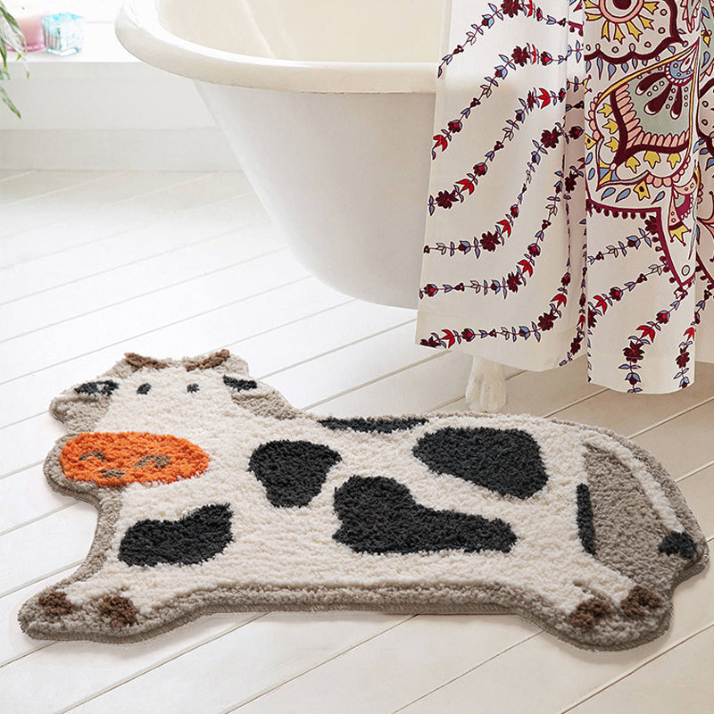 Cute Cow Floor Mat Bathroom Non-slip