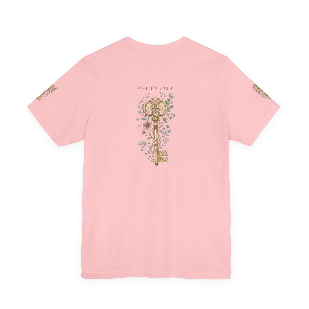 Vintage Floral Key T-Shirt