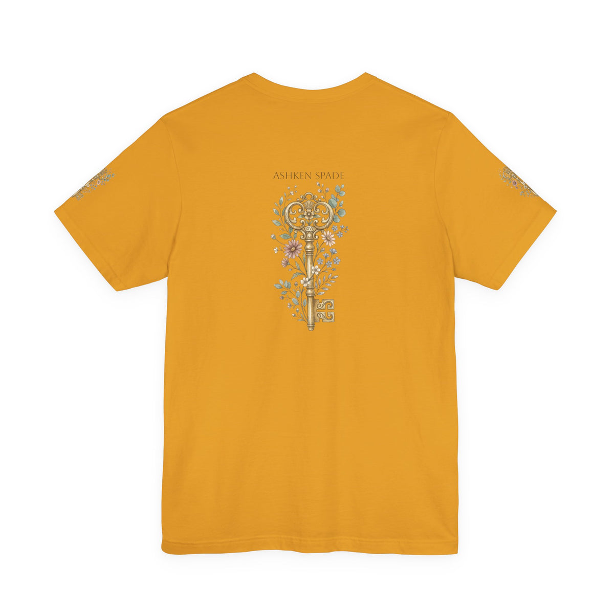 Vintage Floral Key T-Shirt