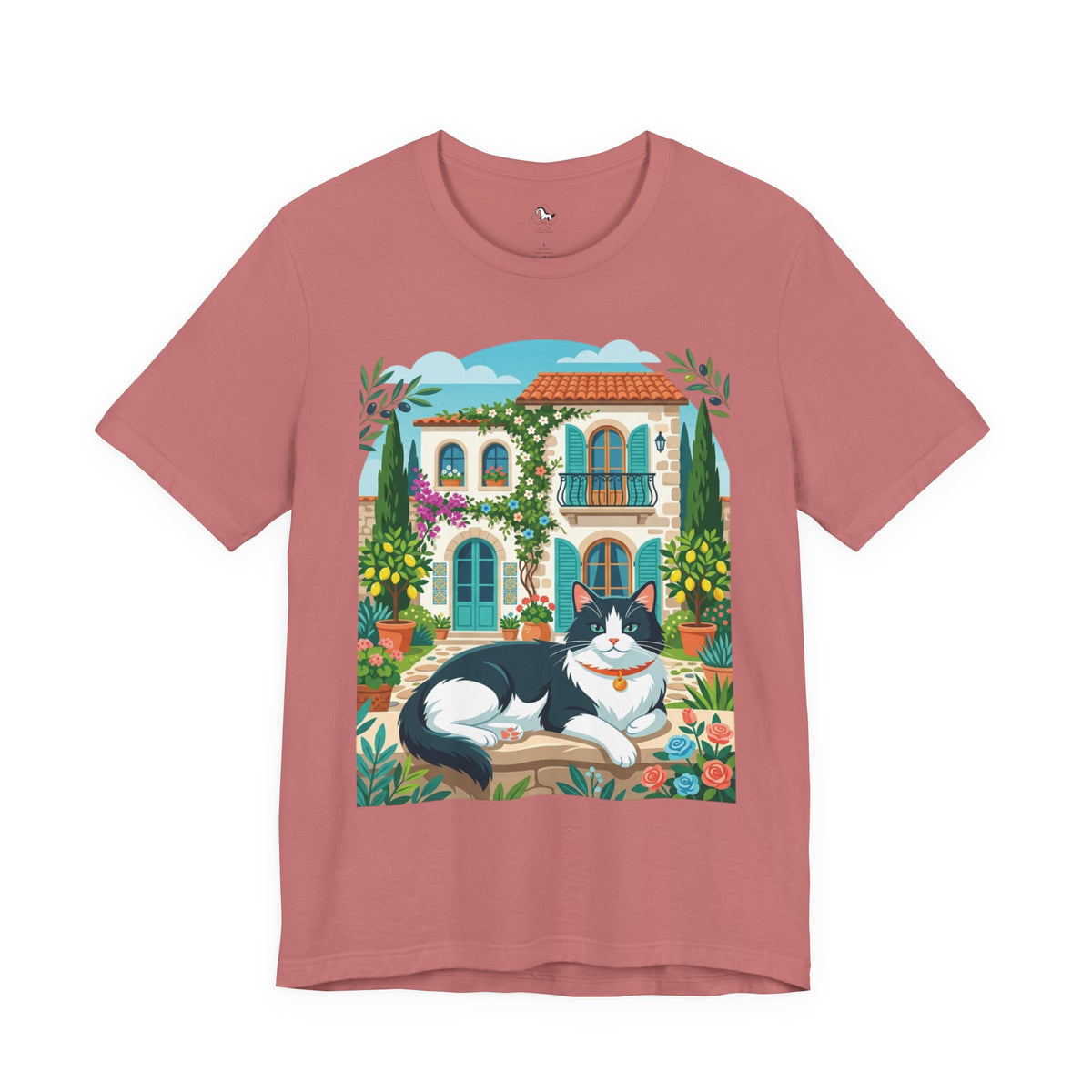 Cat Courtyard T‑Shirt