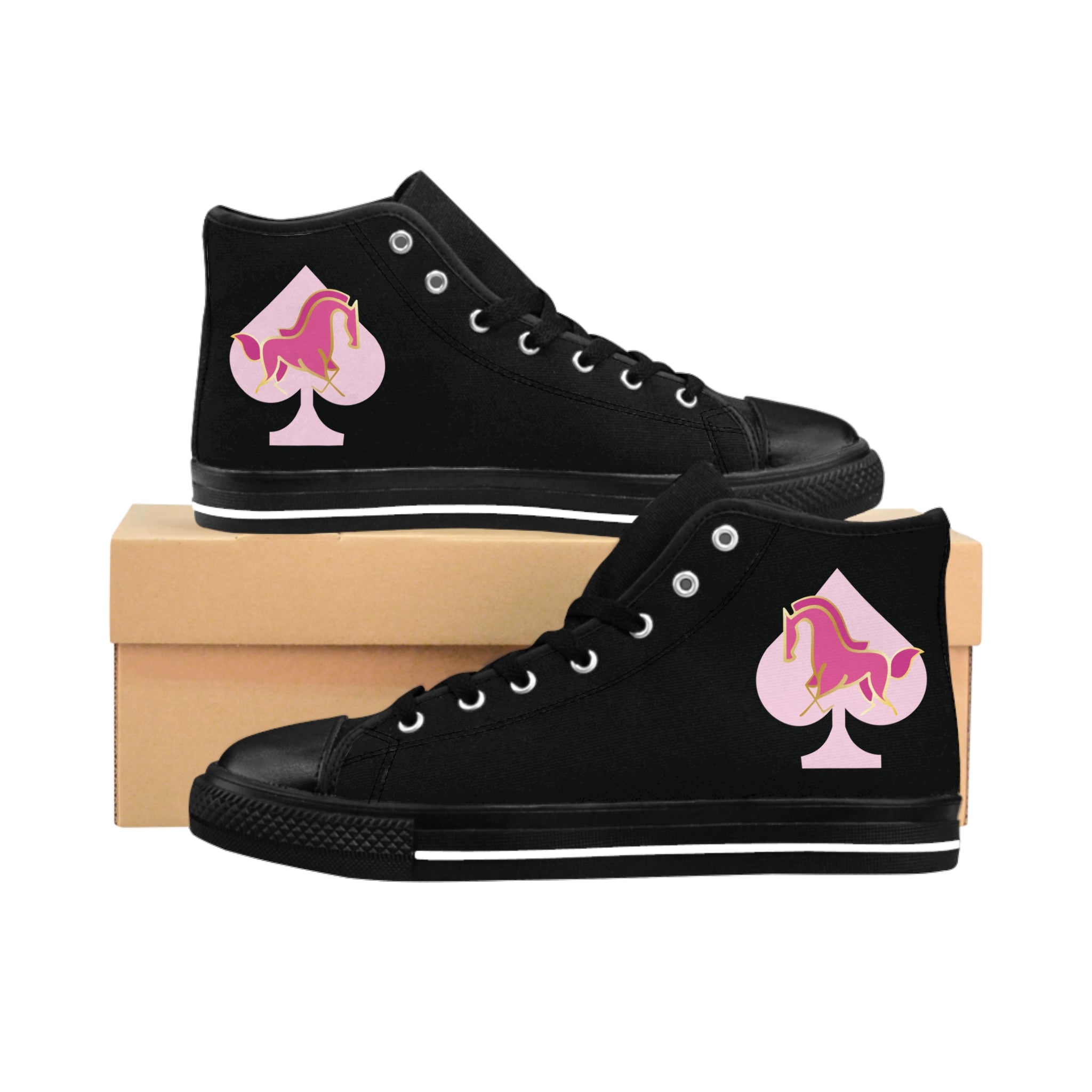 Black Women's Classic Sneakers