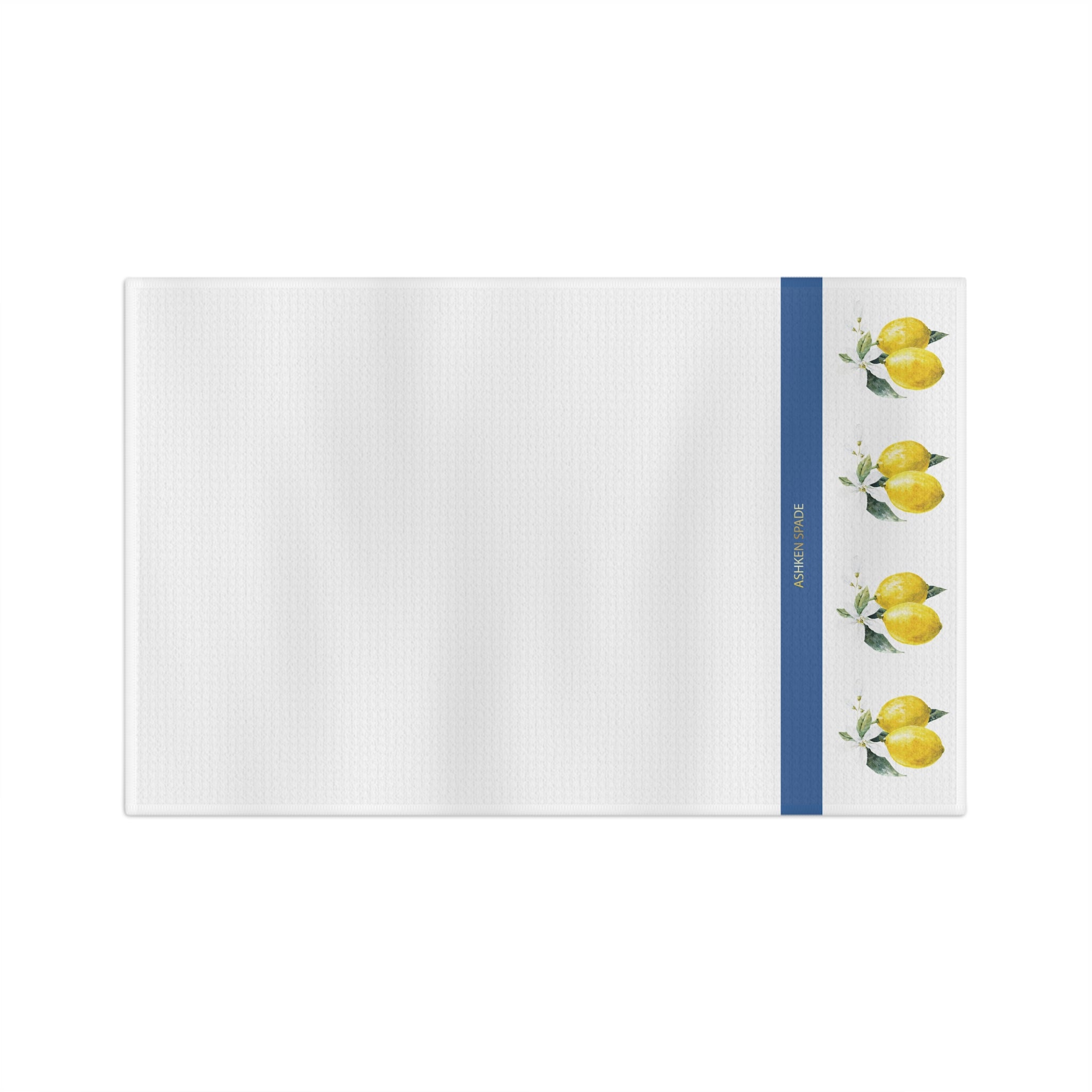 Copy of Lemon & Blue Floral Microfiber Tea Towel