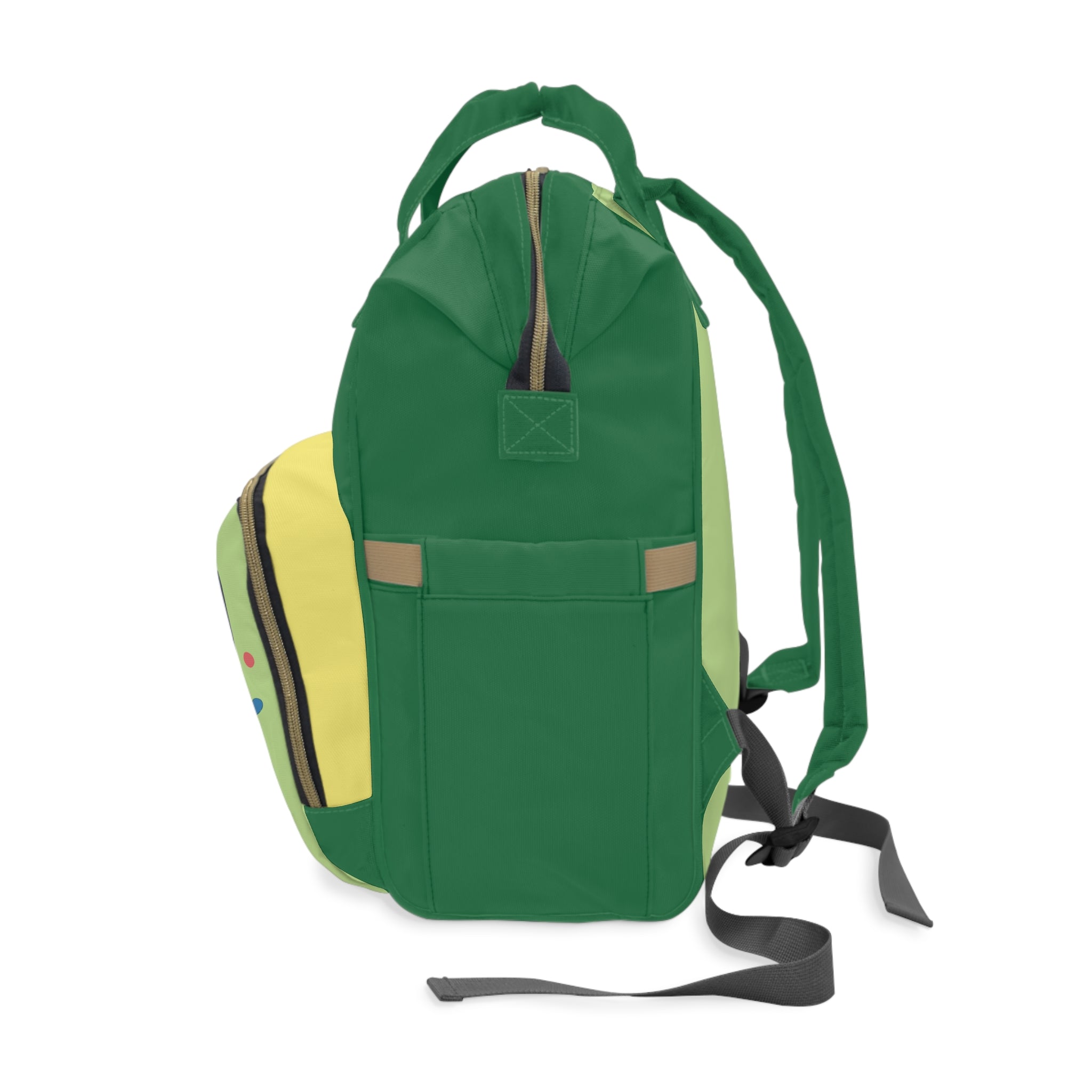 Copy of Copy of Pink Unicorn Diaper Backpack – Multifunctional Baby Changing Bag with Spade Logo