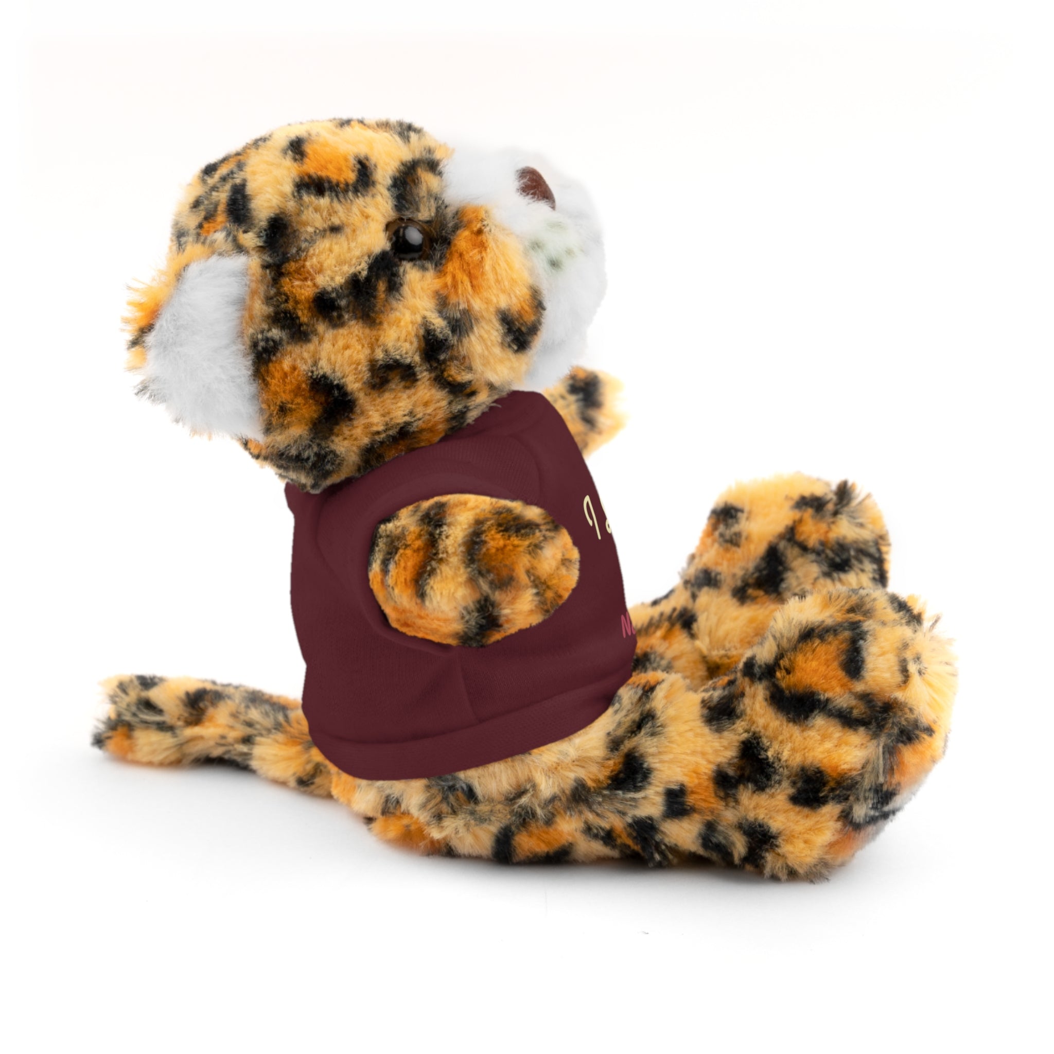 Personalized Teddy Bear with "I Love You" Tee