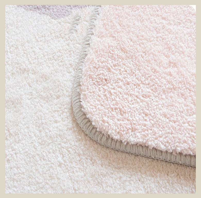 Simple And Lovely Living Room Bedroom Carpet Bedside