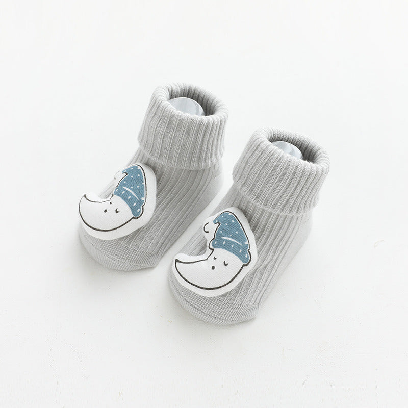Children's Boneless Loose Mouth Socks Cartoon Accessories Non-slip