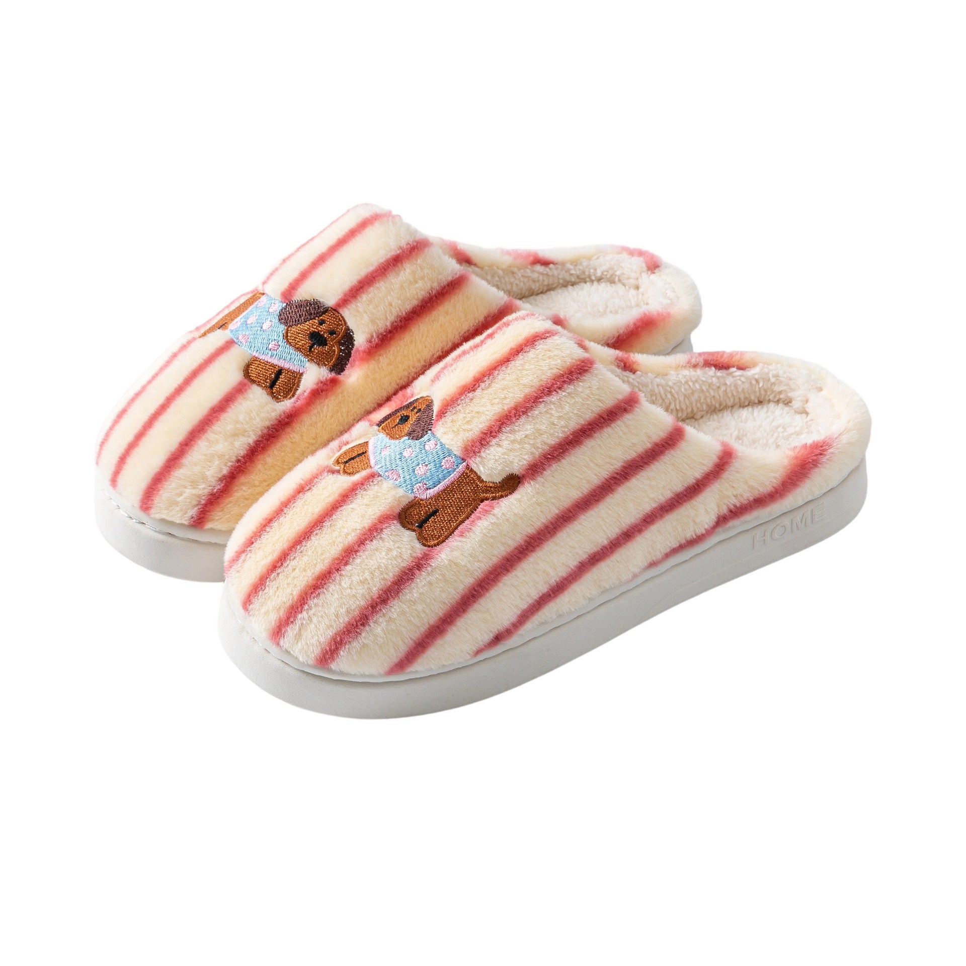 Women's Wear-resistant Soft Bottom Warm Keeping Cotton Slippers