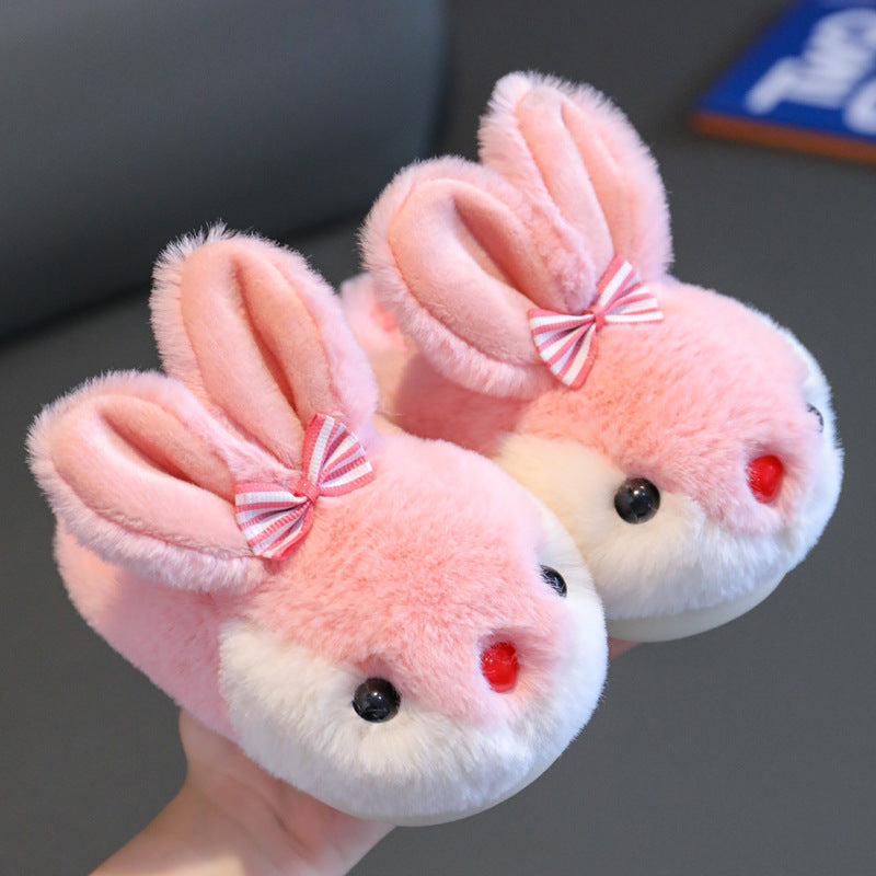 CozyKids Rabbit Winter Slippers