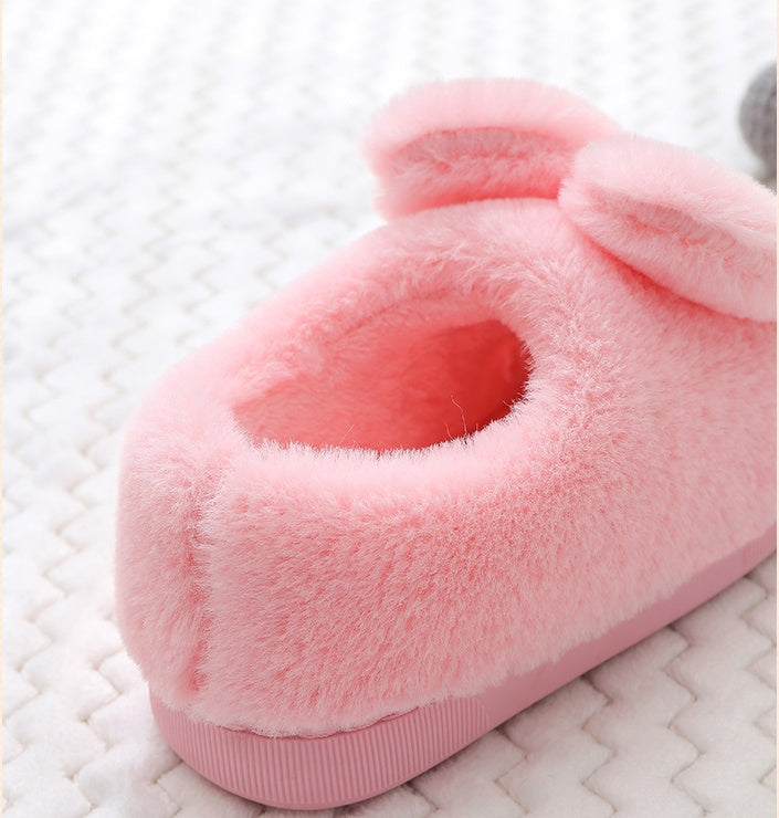 Cute Rabbit Baby Autumn And Winter Warm Shoes
