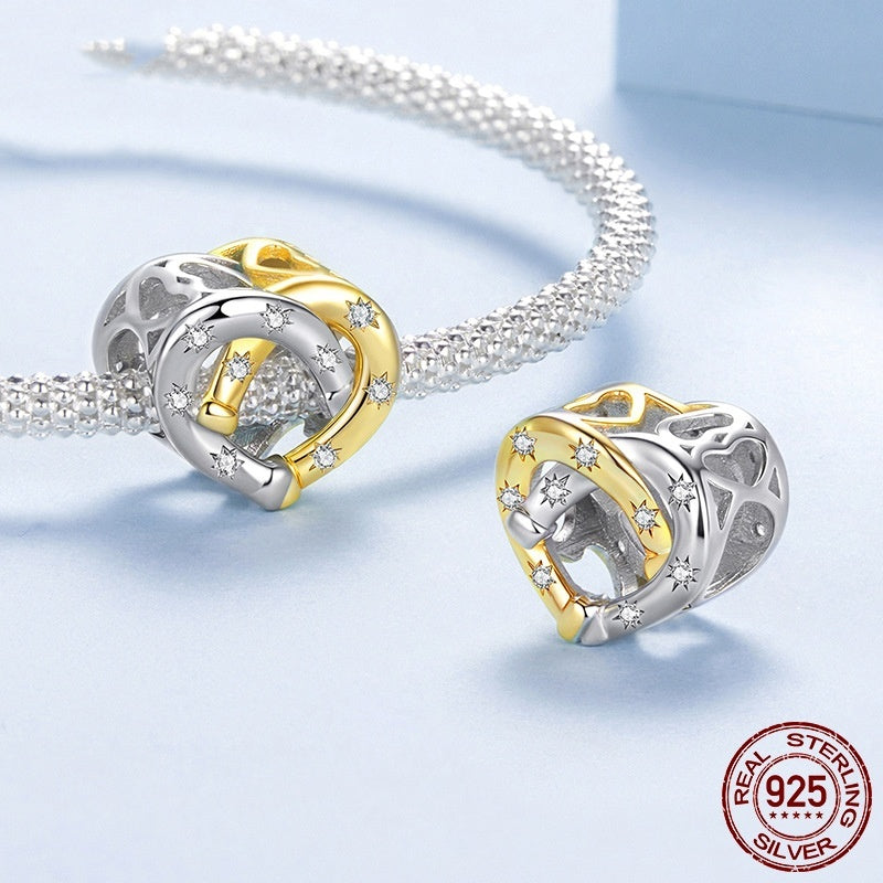 Interwoven Heart DIY Beads