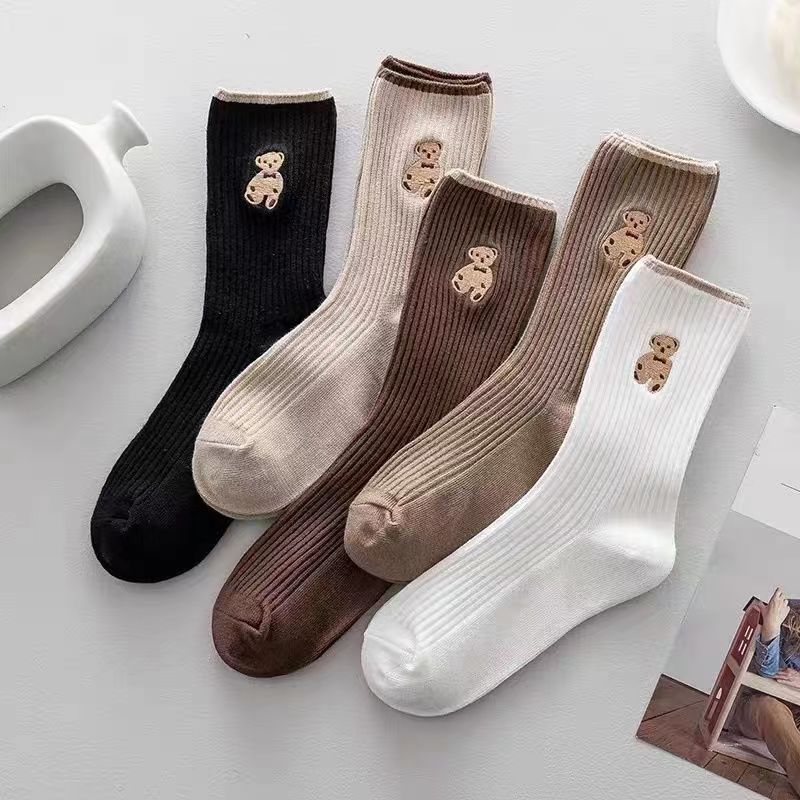 Women’s Retro Bear Socks