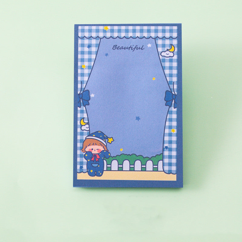 Sticky Notes Good-looking Students Use Cute Ins Style Notepad Sticky And Tear Note Paper Message Note Sticker