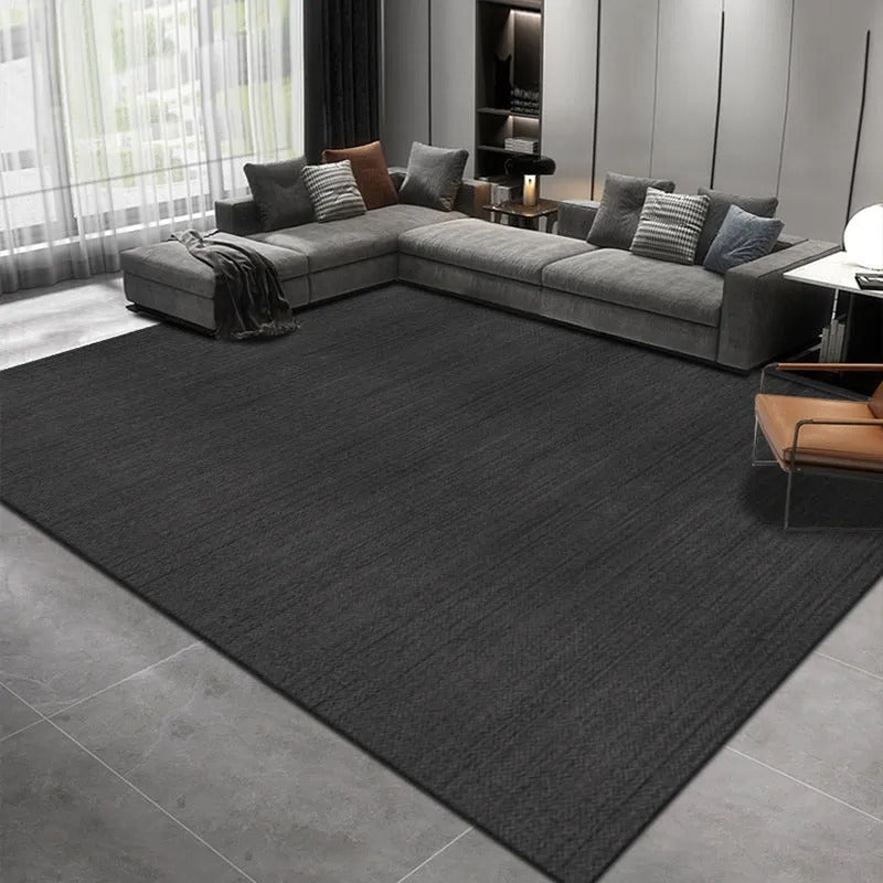 Solid Color Living Room Carpet