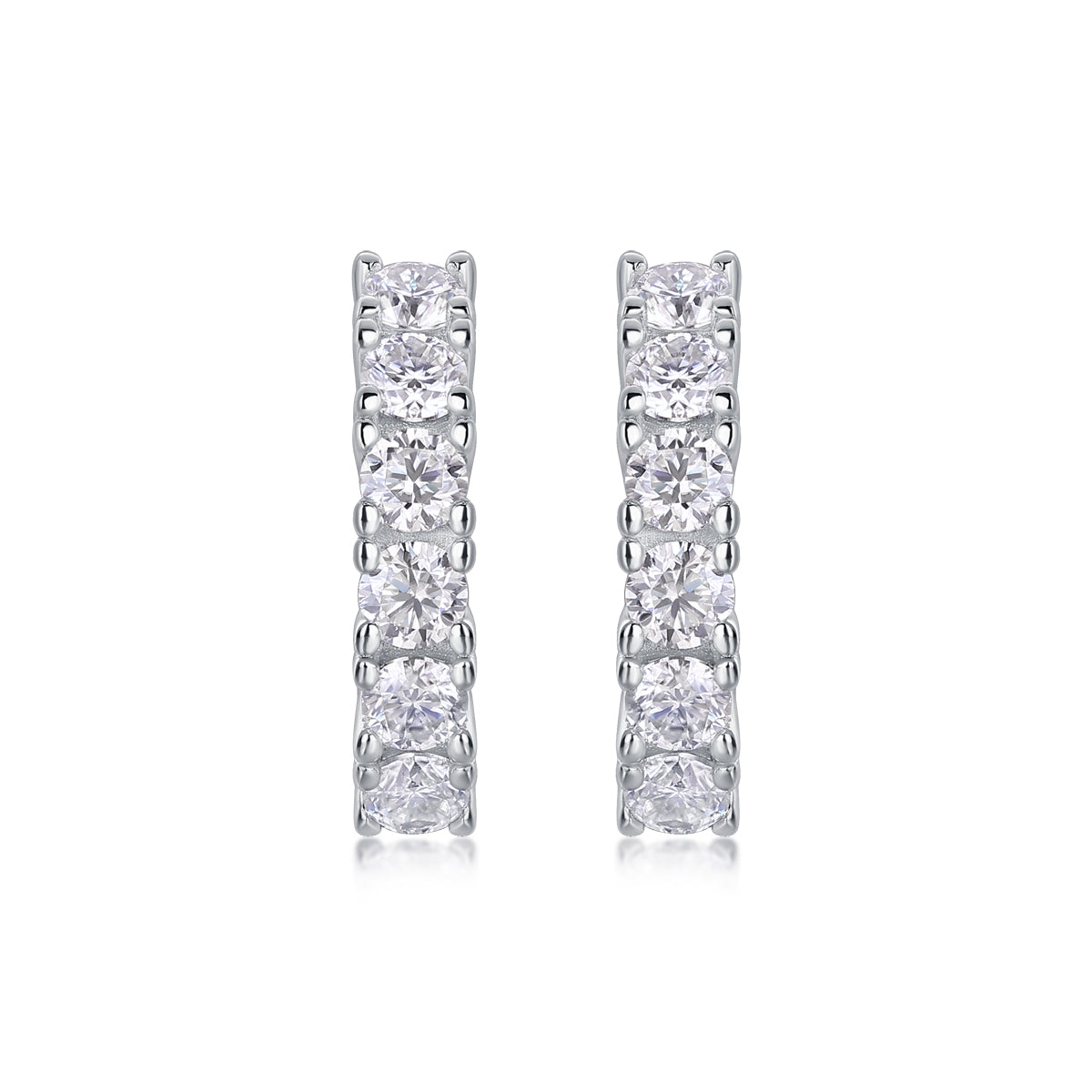 Earring pursuit - Top-quality Moissanite