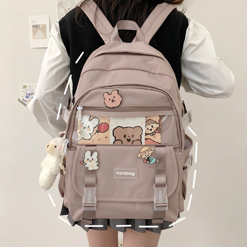 Cute BearLarge-capacity Backpack