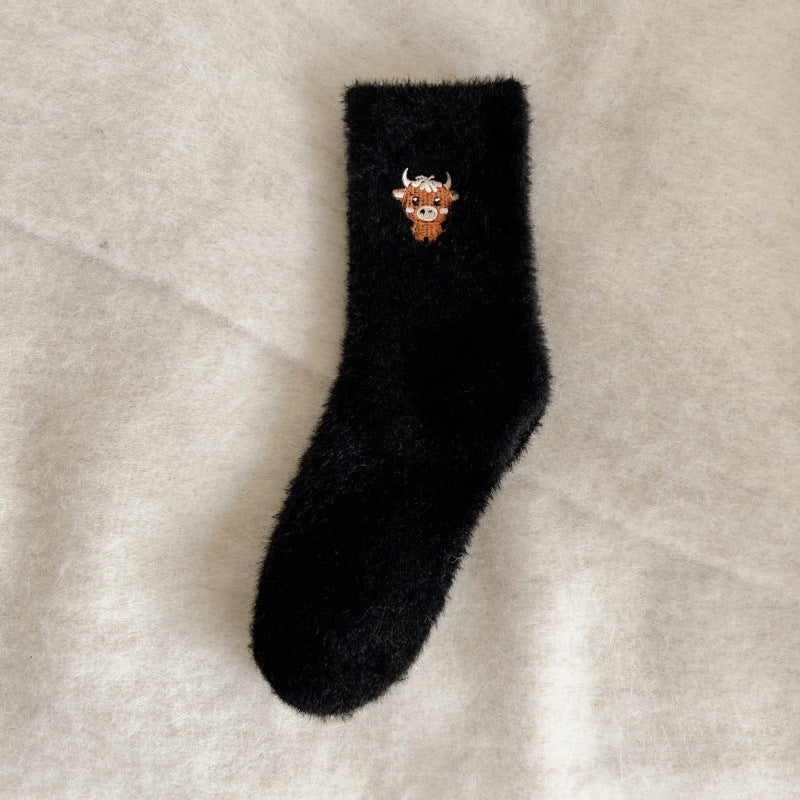 Women's Mid-calf Socks Autumn And Winter