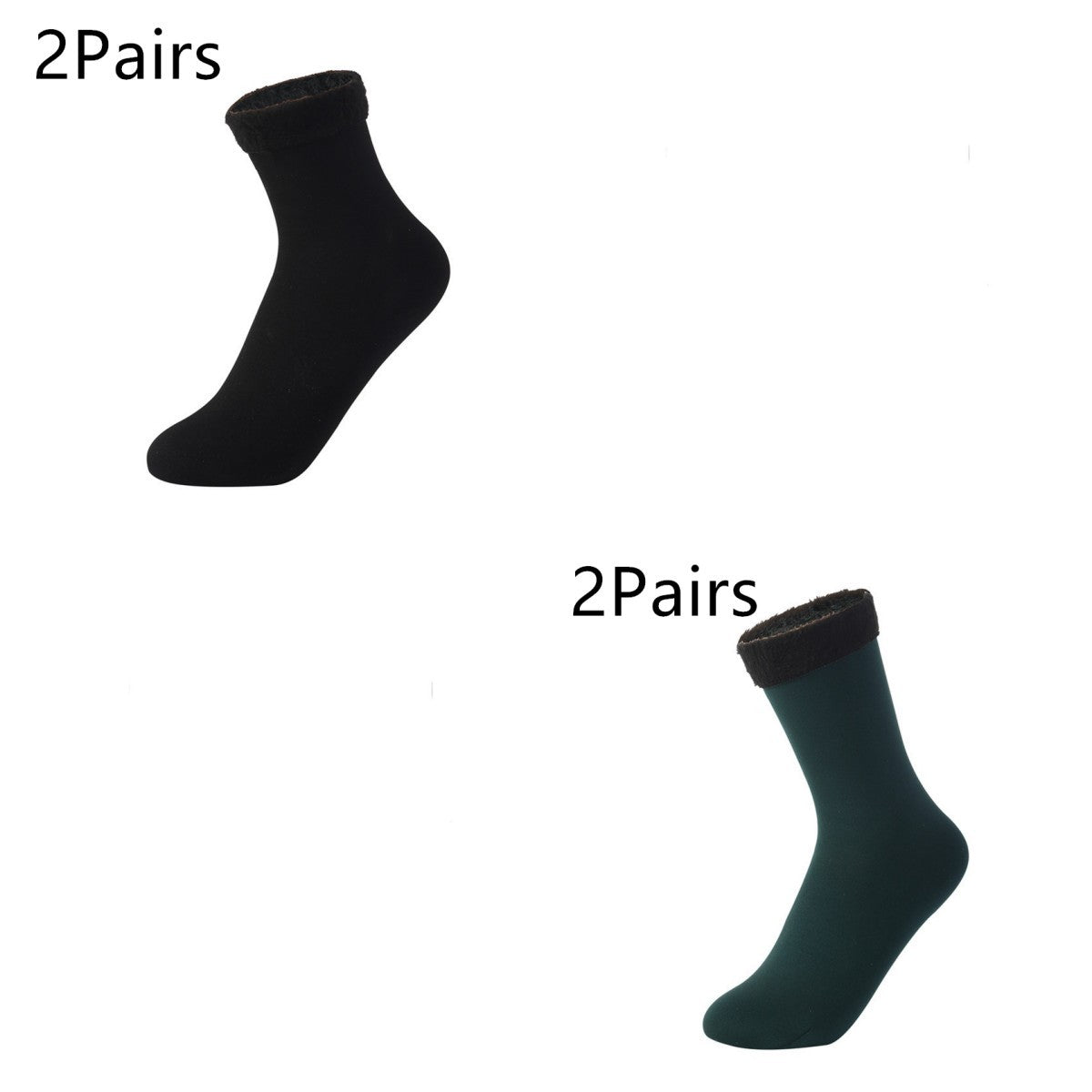 Women's Padded Velvet Warm Socks
