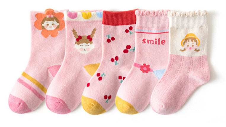 Boys And Girls Cute Cartoon Socks
