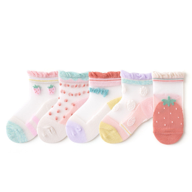 Children's Socks Baby Transparent Wool(Boys - Girls)