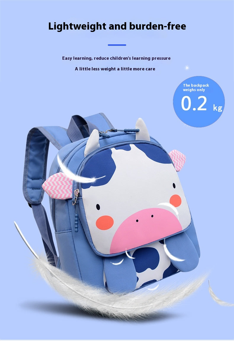 Cute Animal Kindergarten Backpack – Macaron Colors