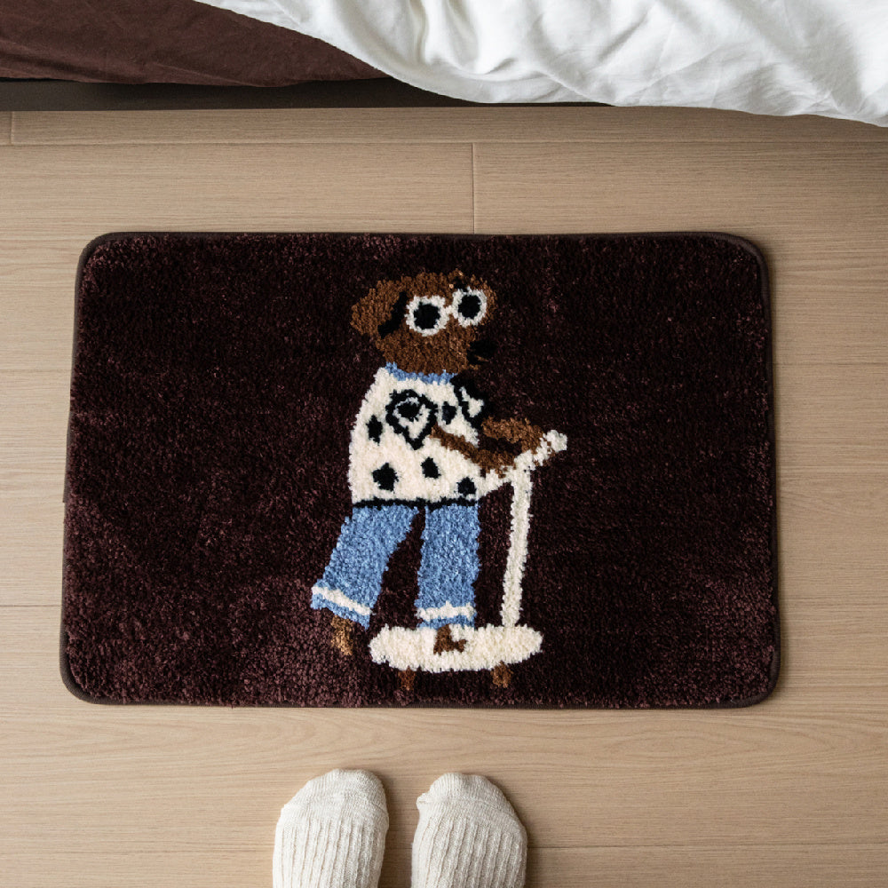 Tufted Living Room Floor Mat